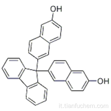 2-naftalenolo, 6,6 &#39;- (9H-fluoren-9-ylidene) bis- CAS 934557-66-1